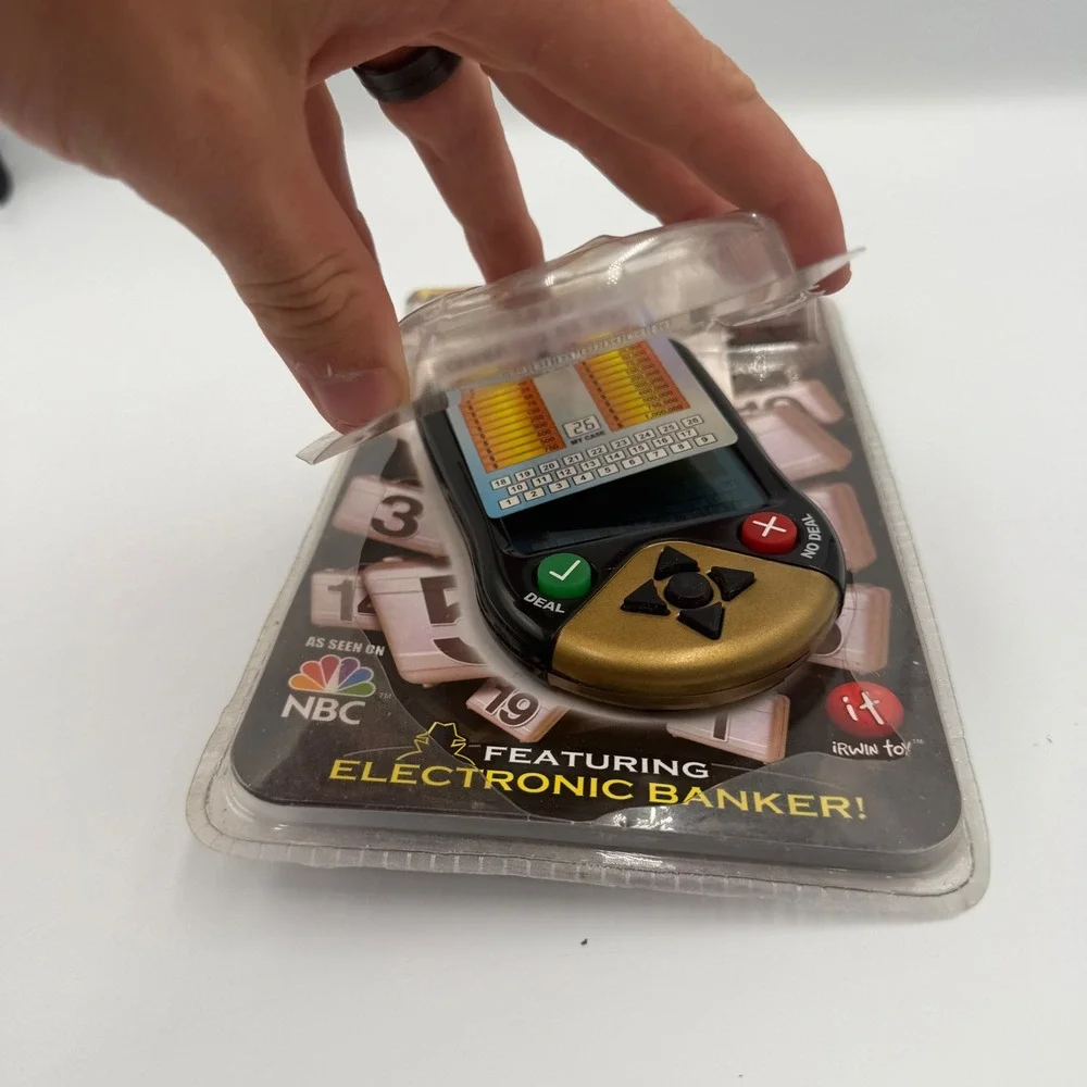 Deal or No Deal Electronic Handheld Game Irwin Toy 2006 w/ Box Tested Works